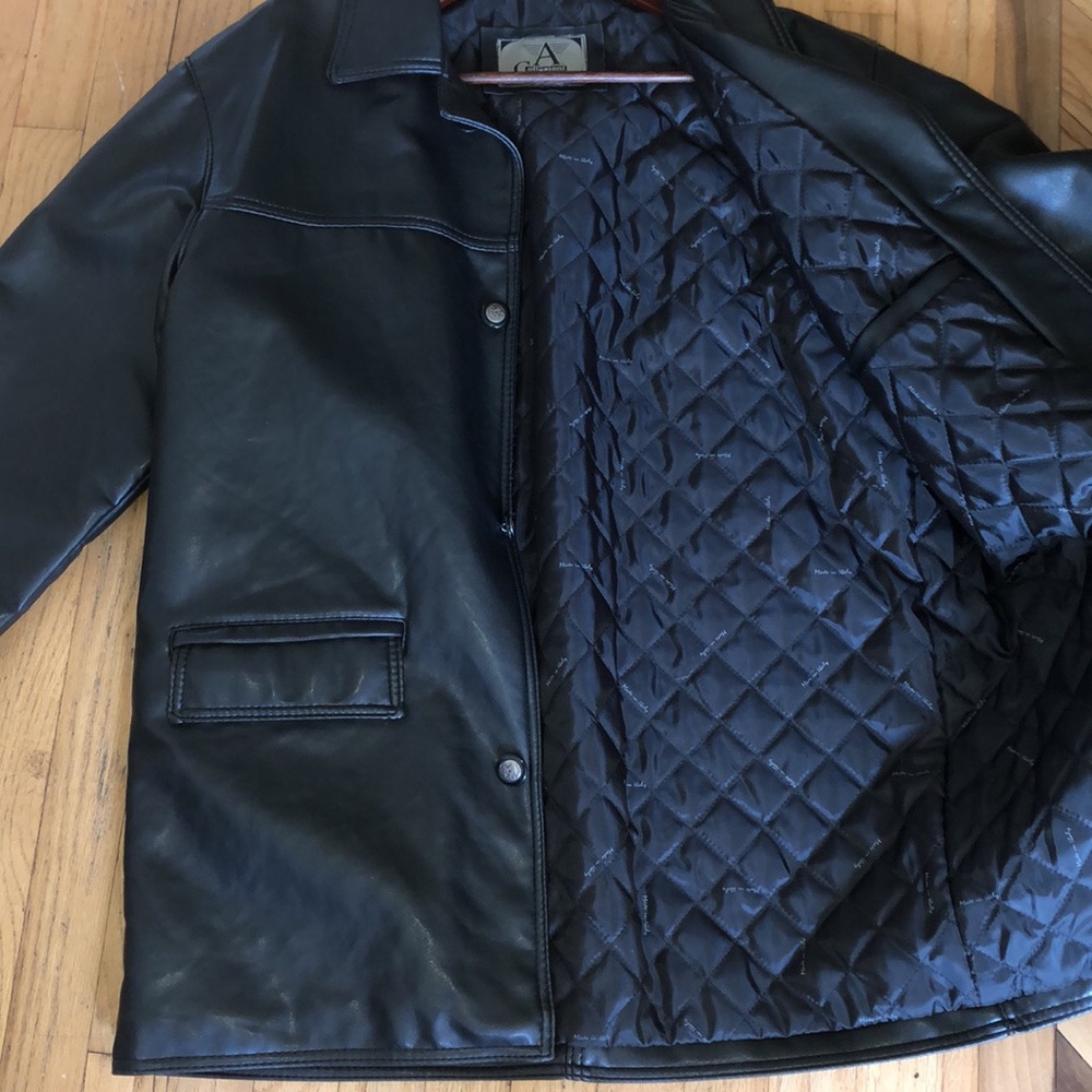 COPY - Men’s butter soft leather coat  made in Italy